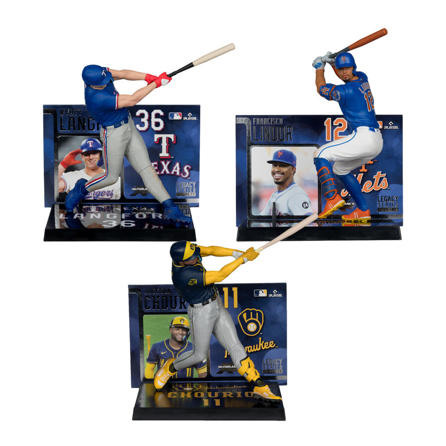 pacchetto mlb legacy series 16-18 3 personaggi da 7
