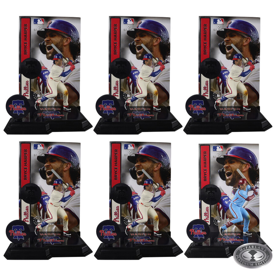 bryce harper philadelphia phillies mlb confezione sigillata in fabbrica 6 con chase