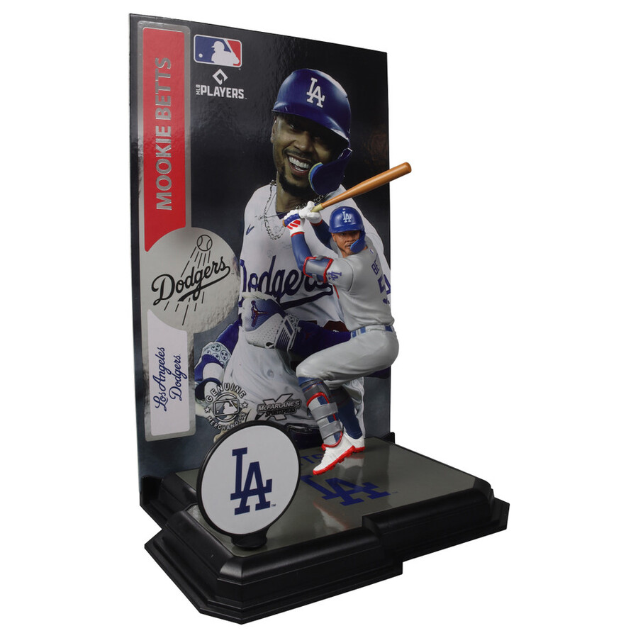 mookie betts los angeles dodgers mlb bundle 2 regular e platinum chase 7 figures mcfarlanes sportspicks