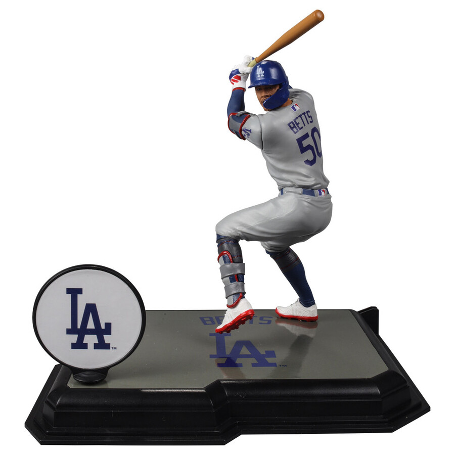 mookie betts los angeles dodgers mlb bundle 2 regular e platinum chase 7 figures mcfarlanes sportspicks