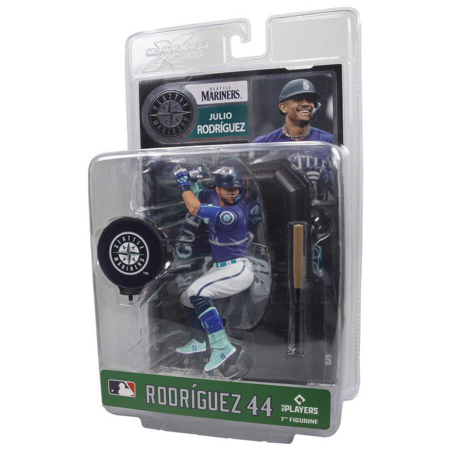 julio rodriguez seattle mariners mlb bundle 2 regular e platinum chase 7 figures mcfarlanes sportspicks