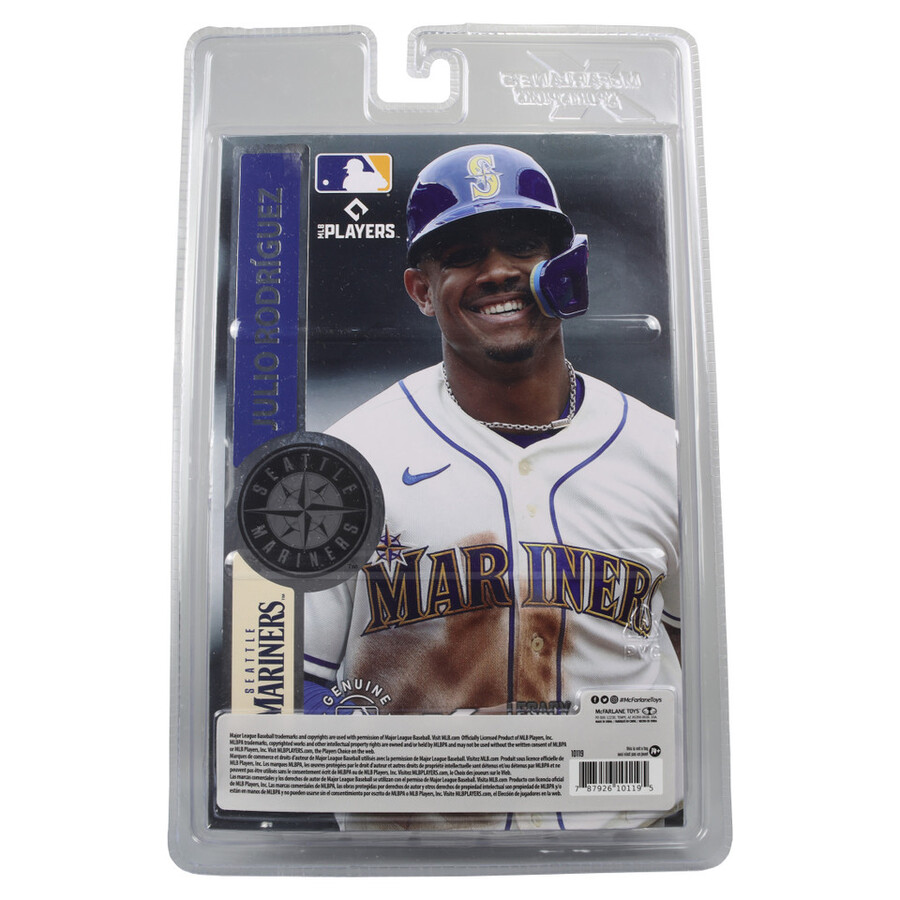 julio rodriguez seattle mariners mlb bundle 2 regular e platinum chase 7 figures mcfarlanes sportspicks