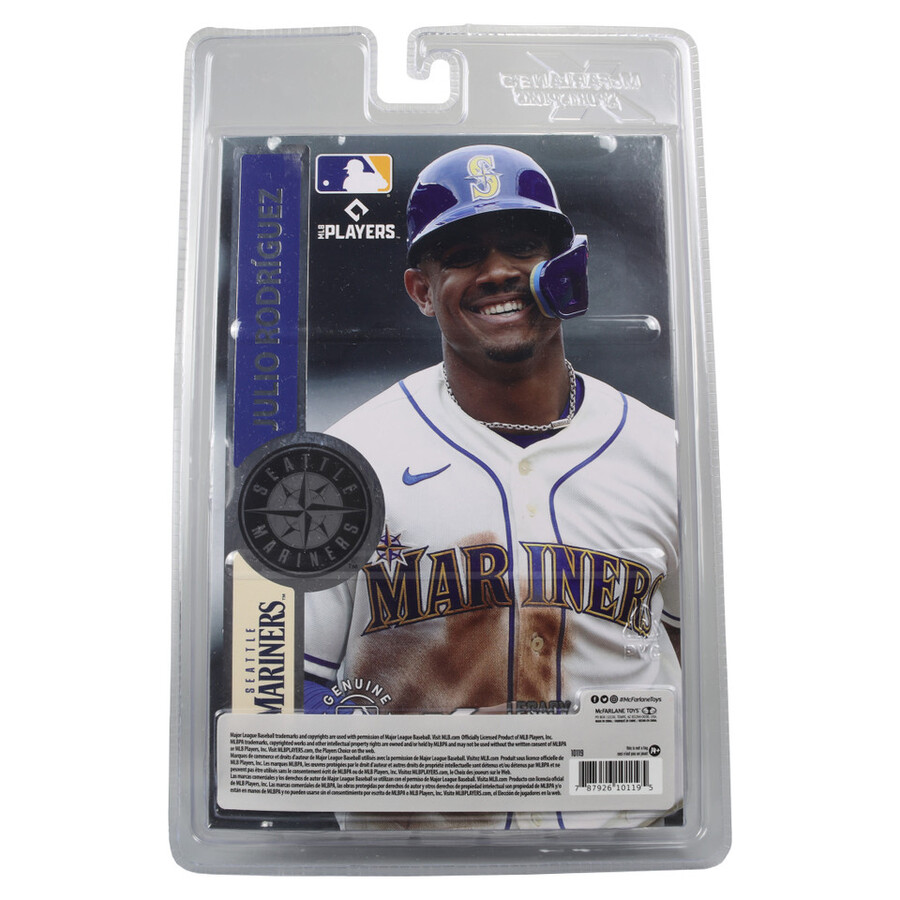julio rodriguez seattle mariners mlb bundle 2 regular e platinum chase 7 figures mcfarlanes sportspicks