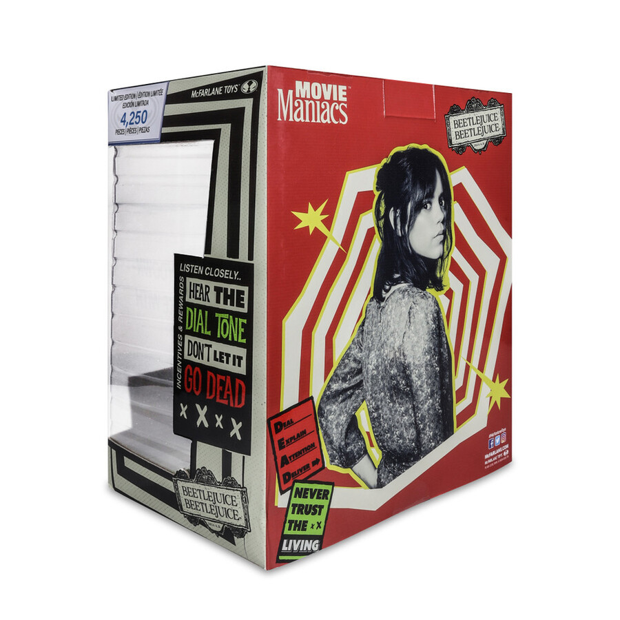 astrid movie maniacs beetlejuice beetlejuice figura in posa da 6 pollici