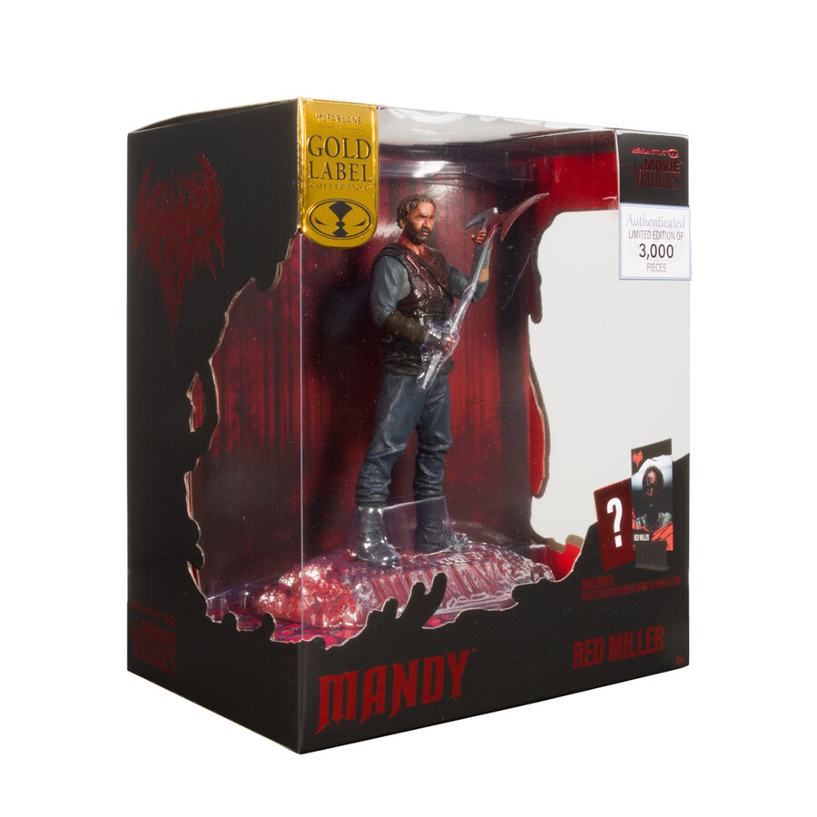 red miller mandy movie maniacs 6 figura in posa gold label esclusiva mcfarlane toys store