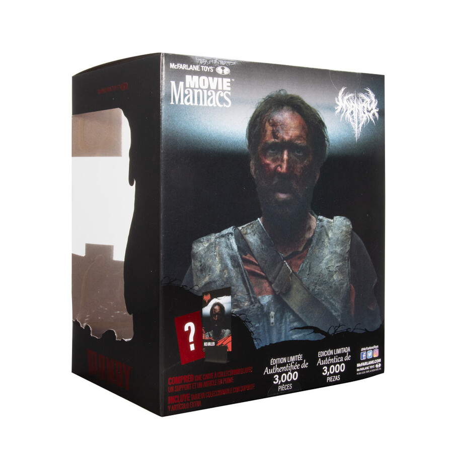 red miller mandy movie maniacs 6 figura in posa gold label esclusiva mcfarlane toys store