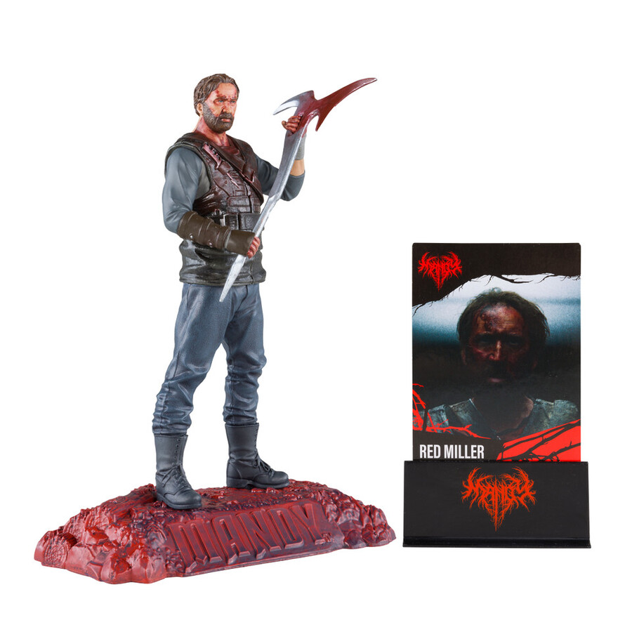 red miller mandy movie maniacs 6 figura in posa gold label esclusiva mcfarlane toys store