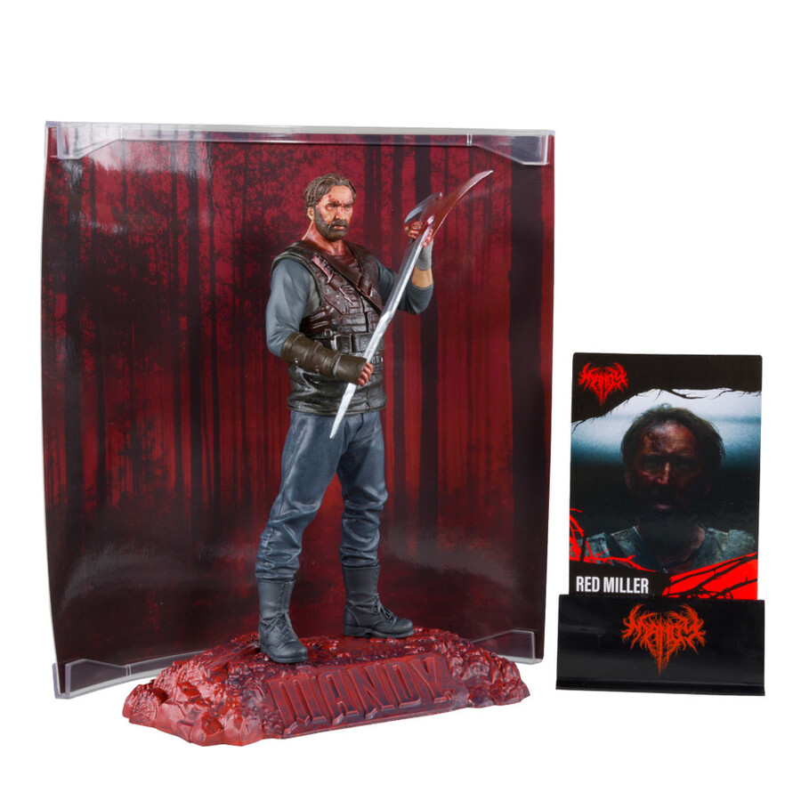 red miller mandy movie maniacs 6 figura in posa gold label esclusiva mcfarlane toys store