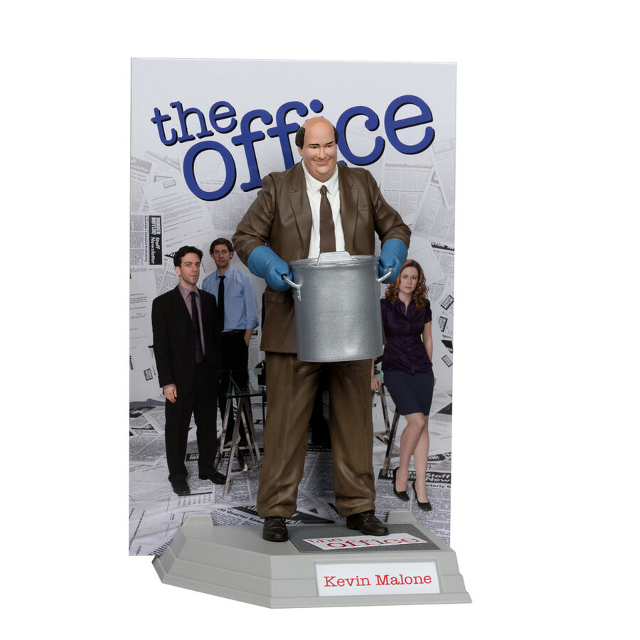 kevin malone movie maniacs the office 6 figura in posa con mcfarlane toys digital collectible