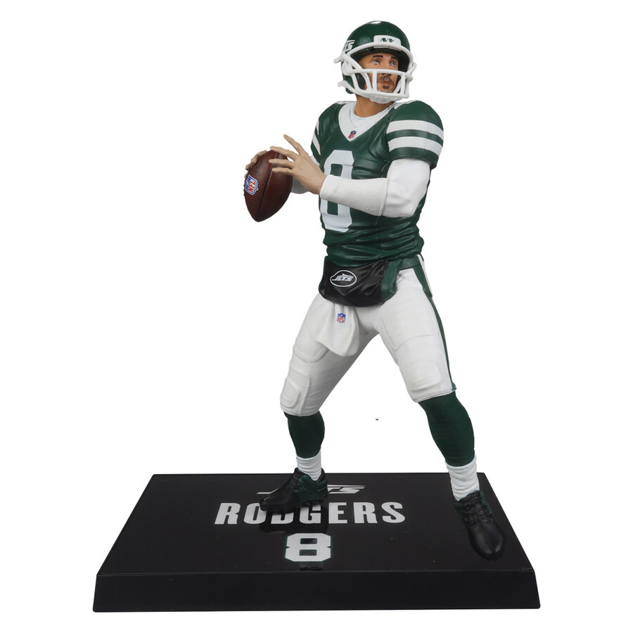 aaron rodgers new york jets nfl confezione sigillata in fabbrica 6 con chase