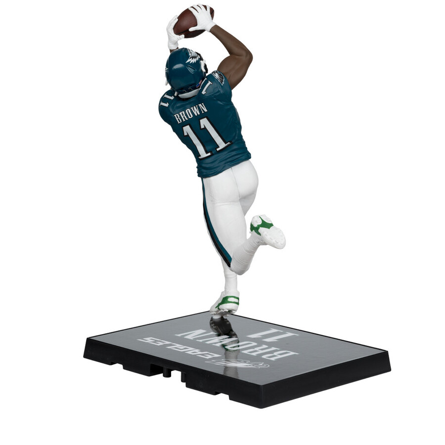 aj brown super bowl edition philadelphia eagles nfl confezione sigillata in fabbrica 6