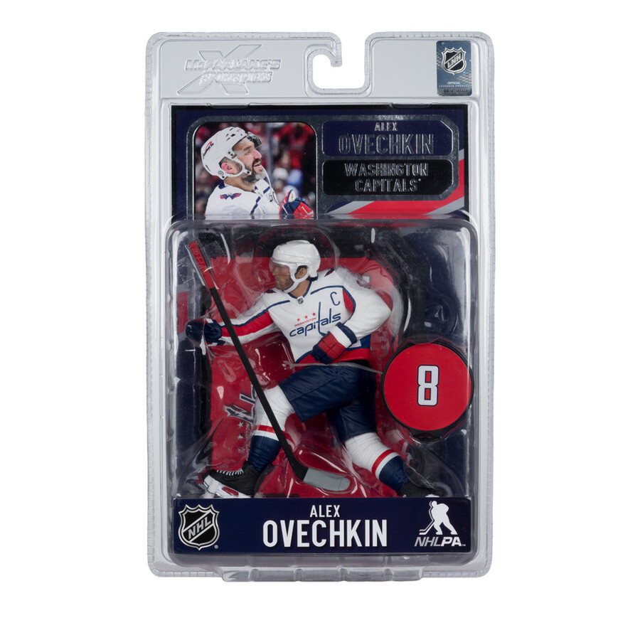 alex ovechkin washington capitals cassa sigillata in fabbrica nhl del new jersey