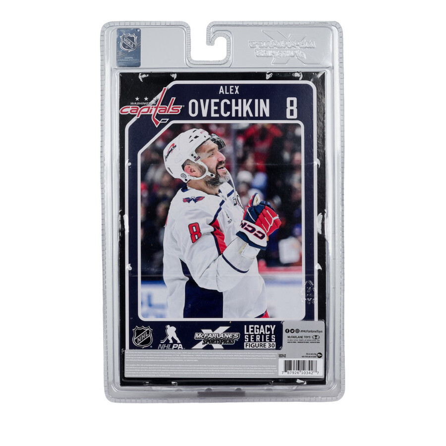 alex ovechkin washington capitals cassa sigillata in fabbrica nhl del new jersey