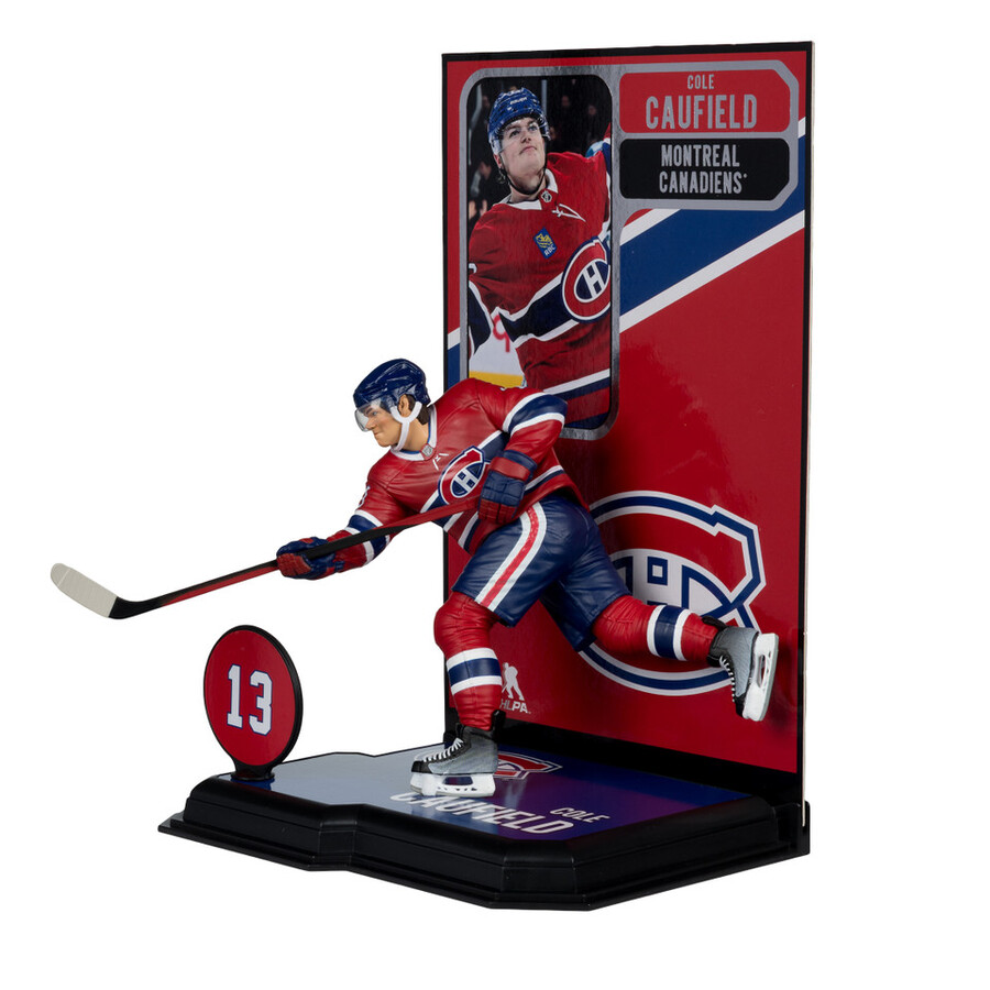cole caufield montreal canadiens nuova posa nhl custodia sigillata in fabbrica