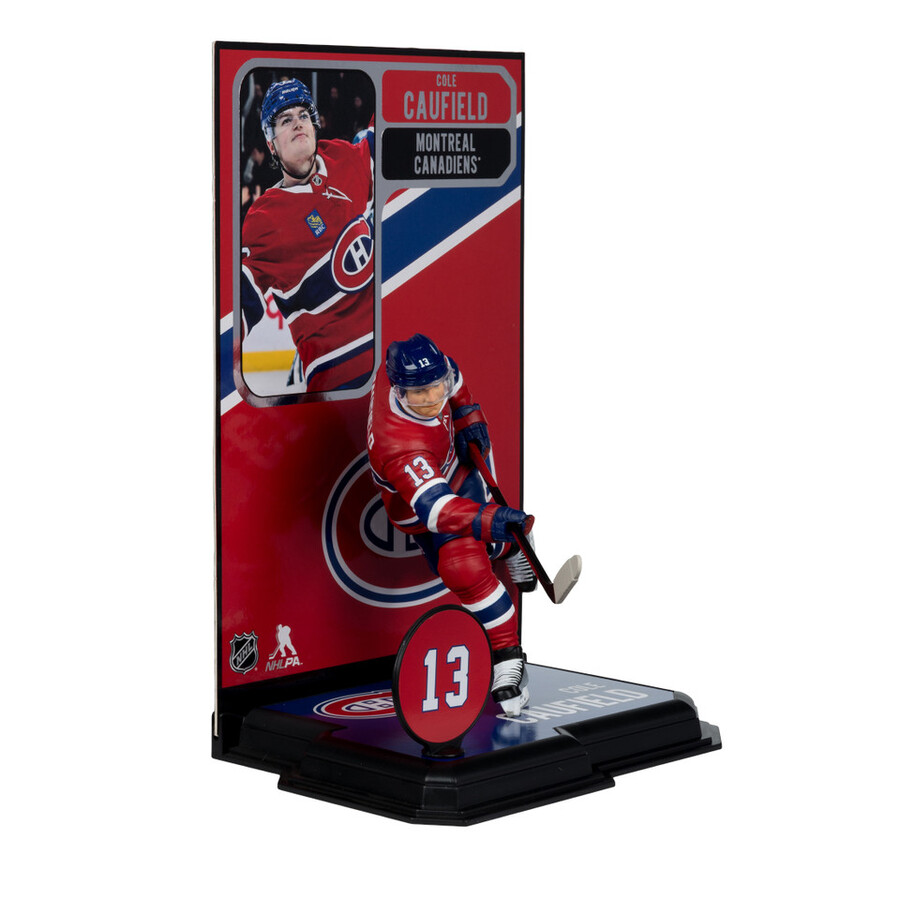 cole caufield montreal canadiens nuova posa nhl custodia sigillata in fabbrica