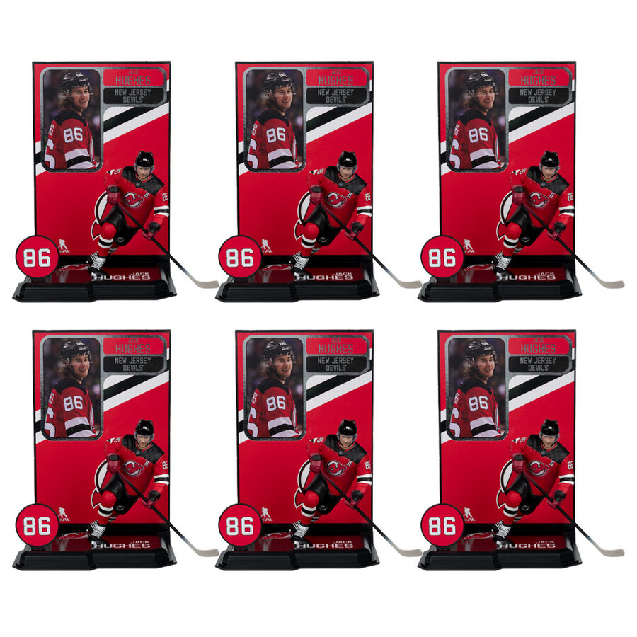 jack hughes new jersey devils nhl cassa sigillata in fabbrica