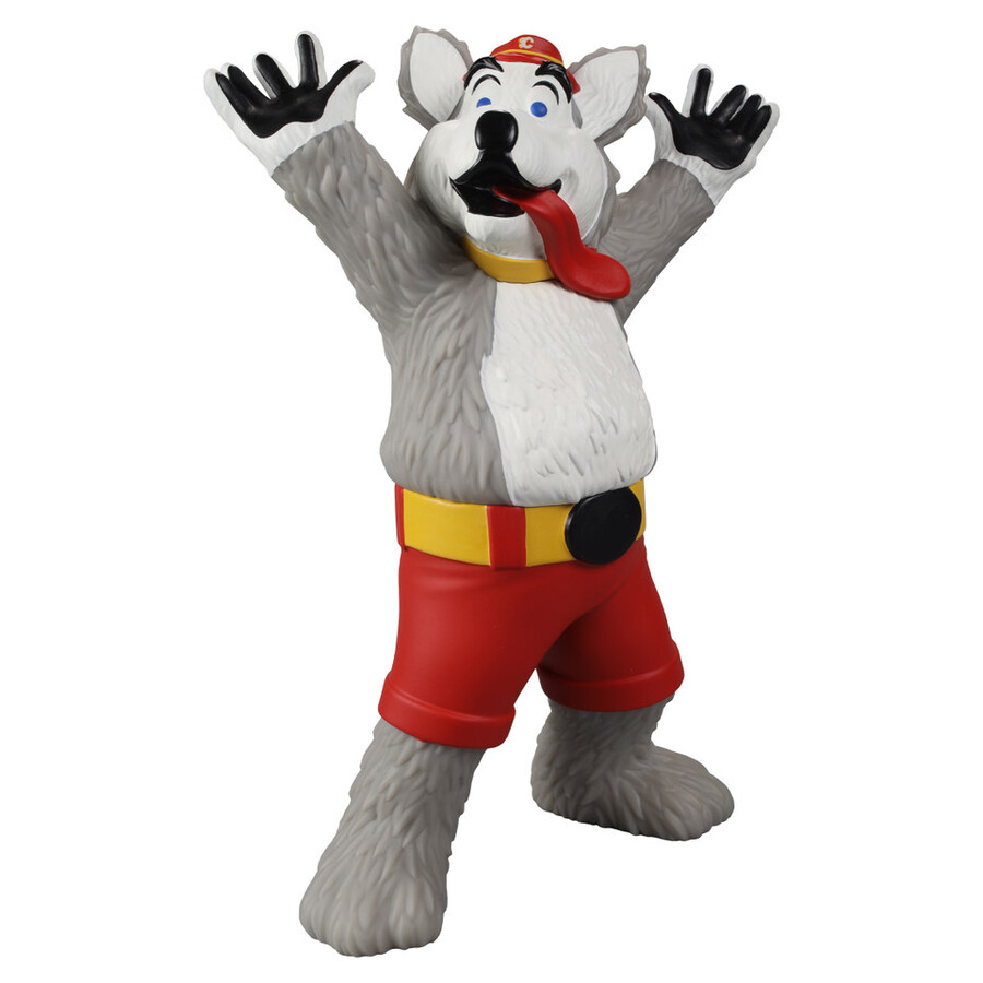 harvey the hound calgary flames 8 vinyl mascot nhl