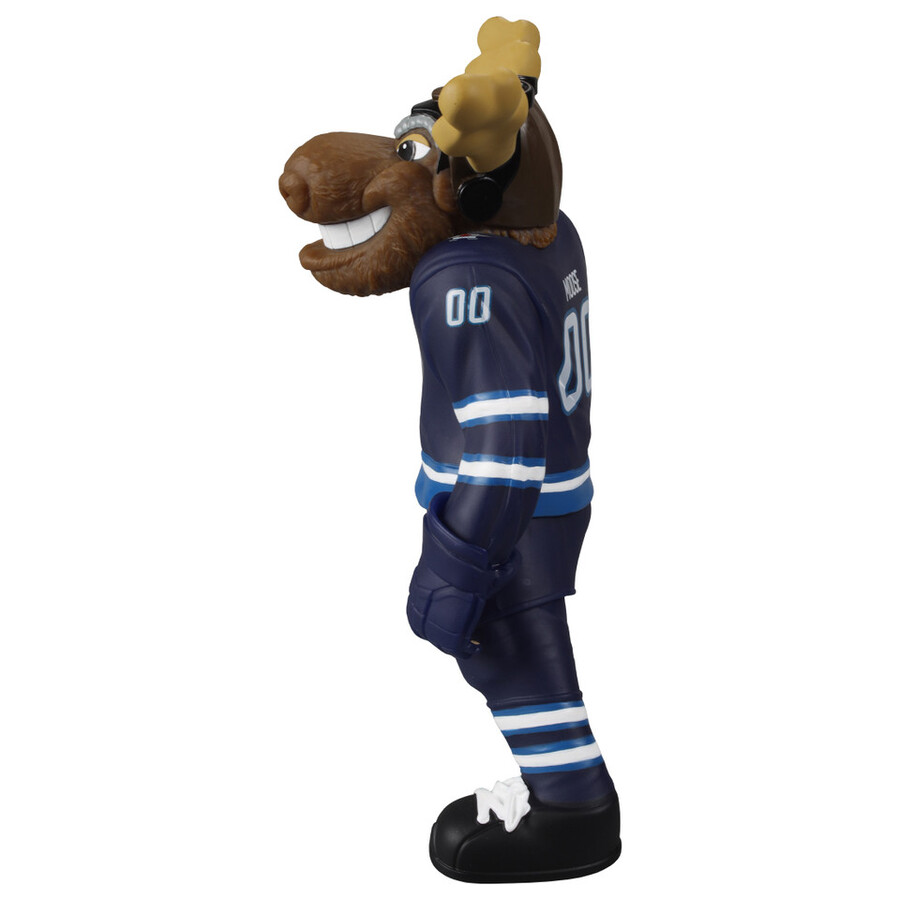 moose winnipeg jets 8 statuetta in vinile della mascotte nhl