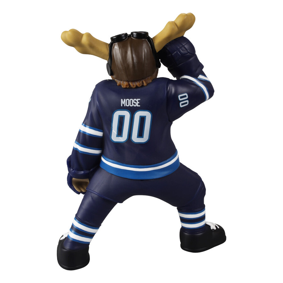 moose winnipeg jets 8 statuetta in vinile della mascotte nhl