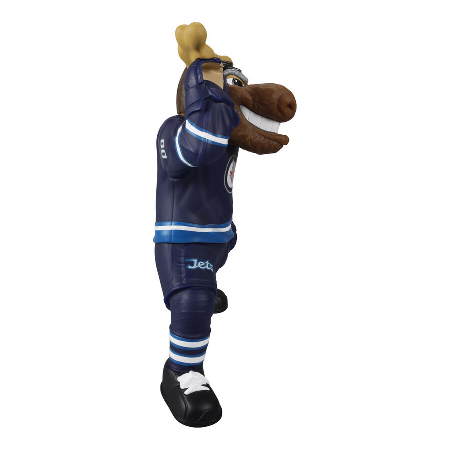 moose winnipeg jets 8 statuetta in vinile della mascotte nhl
