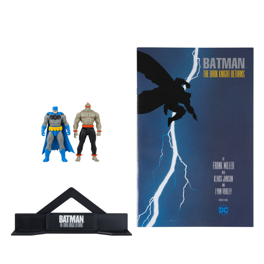 batman e mutant leader con fumetto perforatori 3 confezione da 2