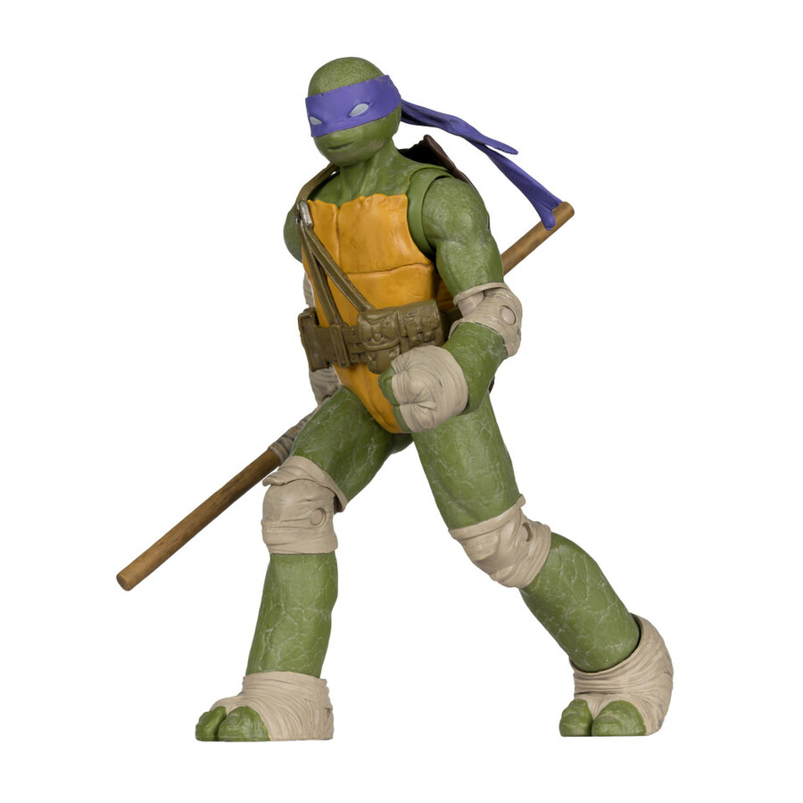 donatello page punchers teenage mutant ninja turtles figura da 5 con fumetto