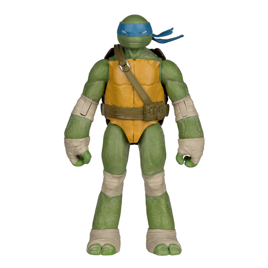 leonardo page punchers teenage mutant ninja turtles figura da 5 con fumetto