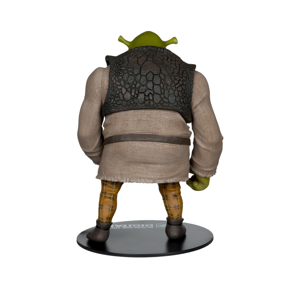 shrek movie maniacs shrek figura in posa da 12 con etichetta gold esclusiva mcfarlane toys store da collezione digitale