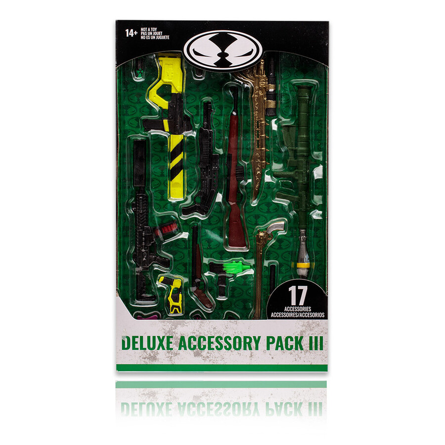 pacchetto accessori n. 3 17 pezzi confezione da 18 pezzi - esclusiva mcfarlane toys store