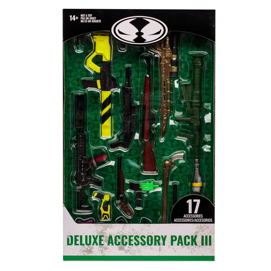 pacchetto accessori n. 3 17 pezzi confezione da 18 pezzi - esclusiva mcfarlane toys store