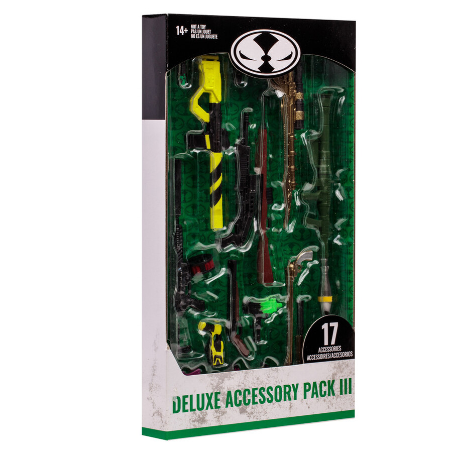 pacchetto accessori n. 3 17 pezzi confezione da 18 pezzi - esclusiva mcfarlane toys store