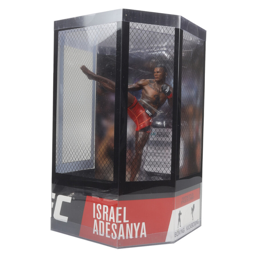 israel adesanya ufc 7 figure mcfarlanes sportspicks con oggetto da collezione digitale