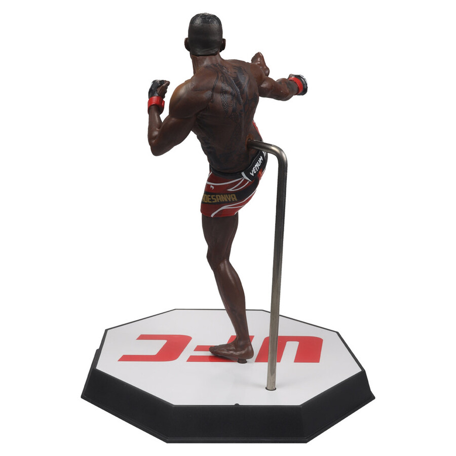 israel adesanya ufc 7 figure mcfarlanes sportspicks con oggetto da collezione digitale