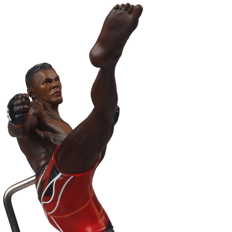 israel adesanya ufc 7 figure mcfarlanes sportspicks con oggetto da collezione digitale