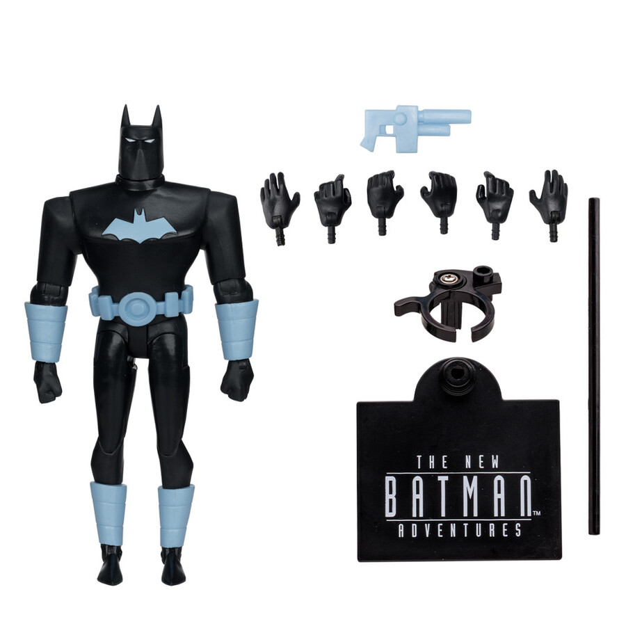 batman con tuta anti-incendio le nuove avventure di batman figura da 6 pollici