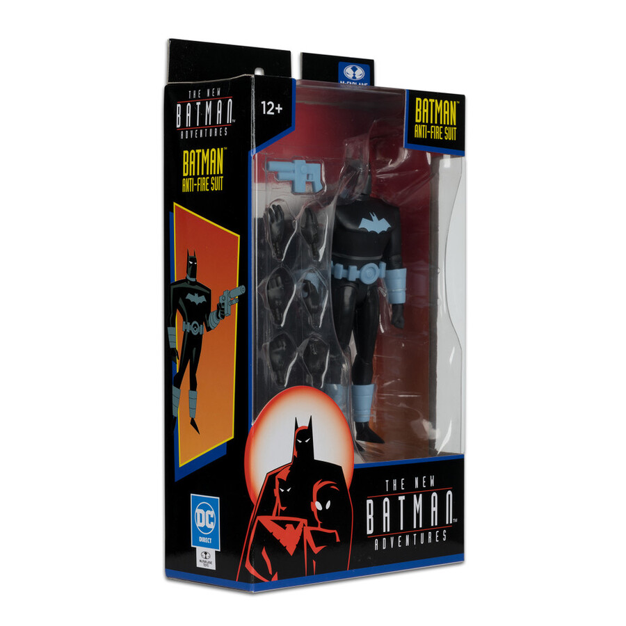 batman con tuta anti-incendio le nuove avventure di batman figura da 6 pollici