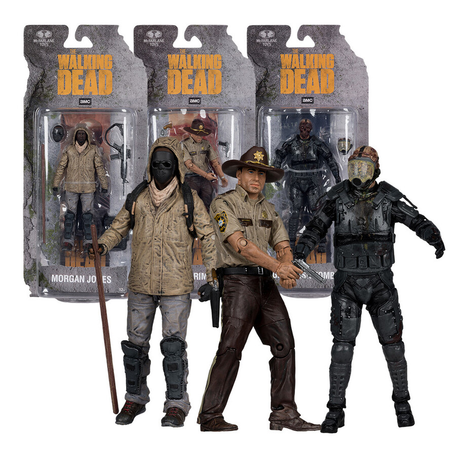pacchetto the walking dead wave 3 3 personaggi