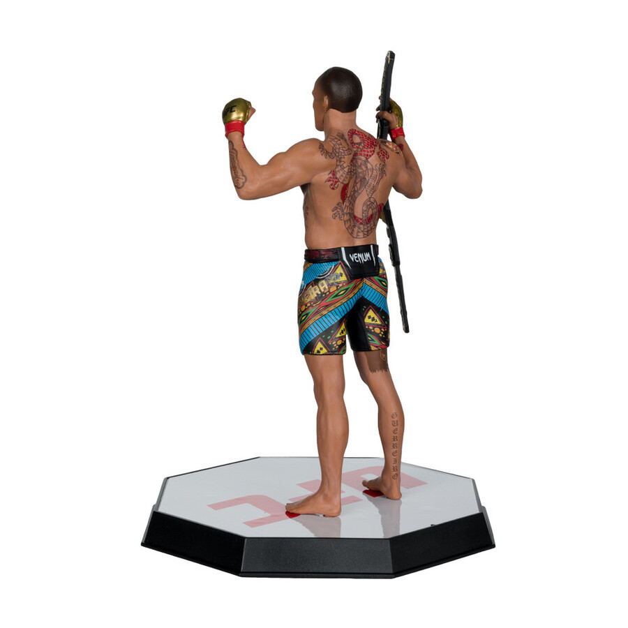 alex pereira ufc 7 gold label factory sealed case 6 con oggetti da collezione digitali esclusivi
