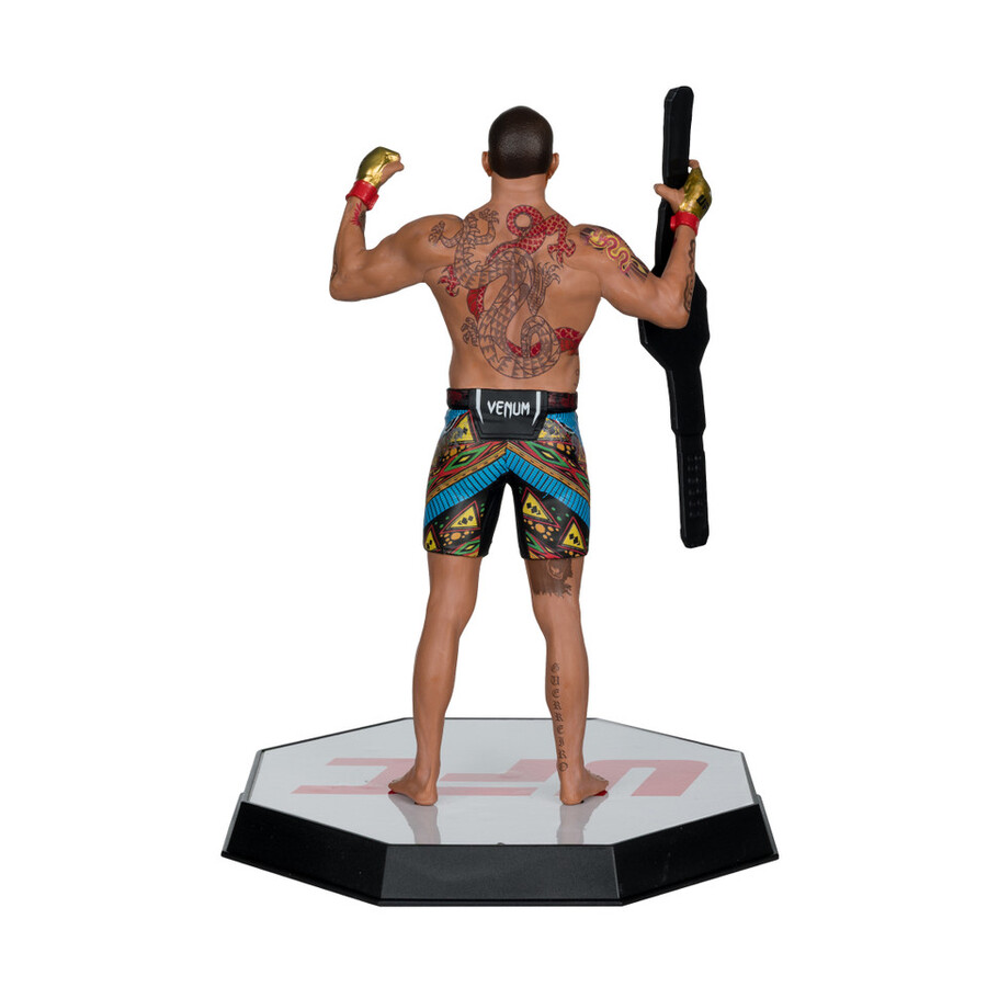 alex pereira ufc 7 gold label factory sealed case 6 con oggetti da collezione digitali esclusivi