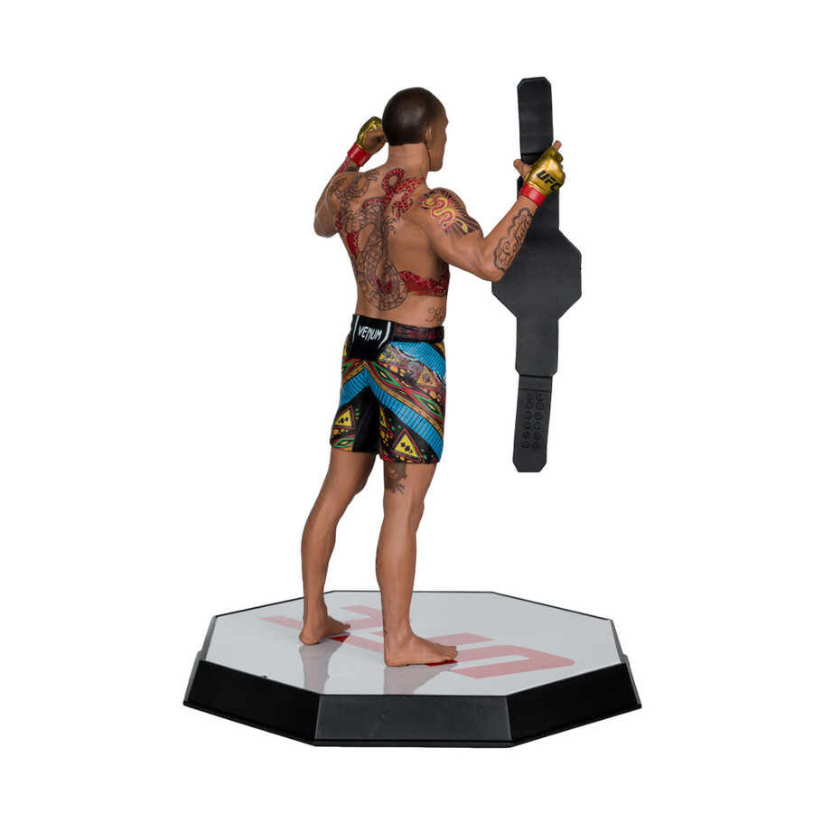alex pereira ufc 7 gold label factory sealed case 6 con oggetti da collezione digitali esclusivi