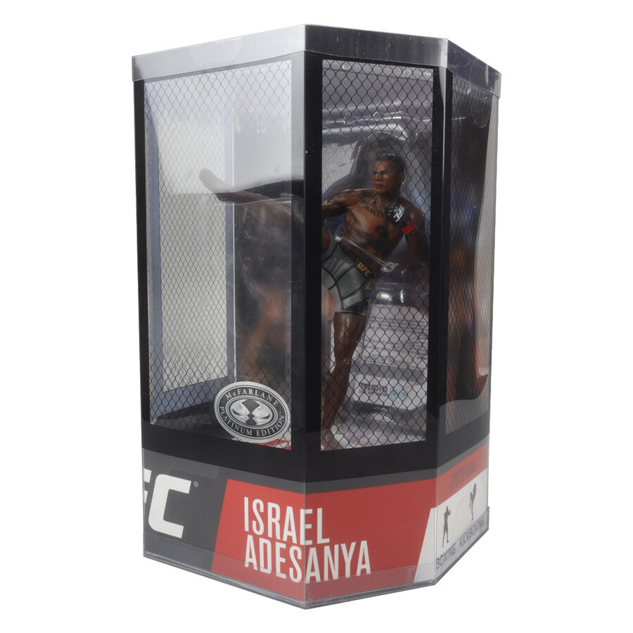 pacchetto israel adesanya ufc 2 regular e platinum chase 7 figures mcfarlanes sportspicks
