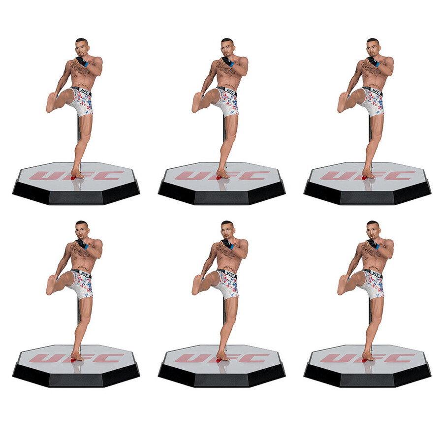 max holloway ufc 7 gold label factory sealed case 6 con oggetti da collezione digitali esclusivi
