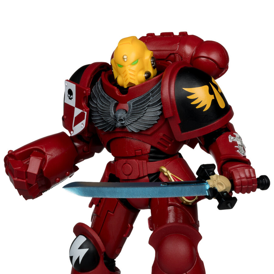 sergente intercessore angeli sanguinari warhammer 40000 figura da 7