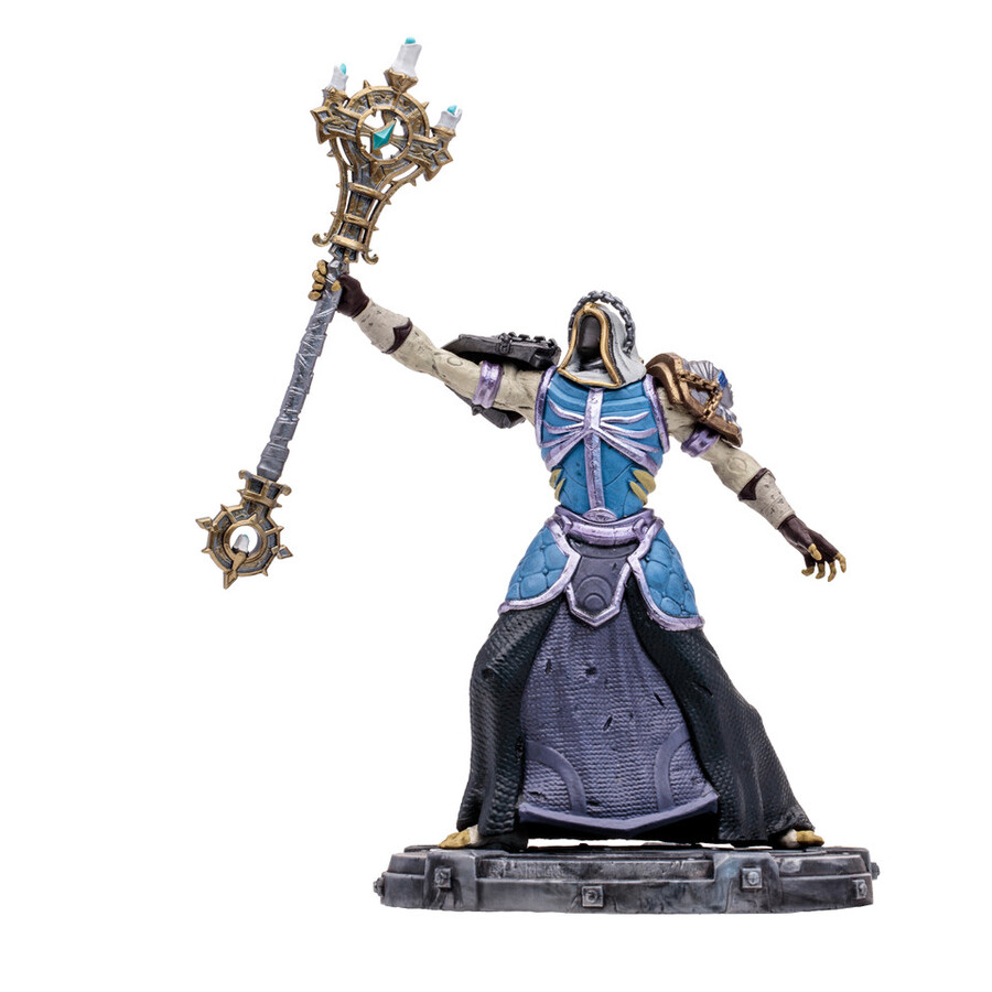 sacerdotestregone non morto epico world of warcraft figura in posa in scala 112