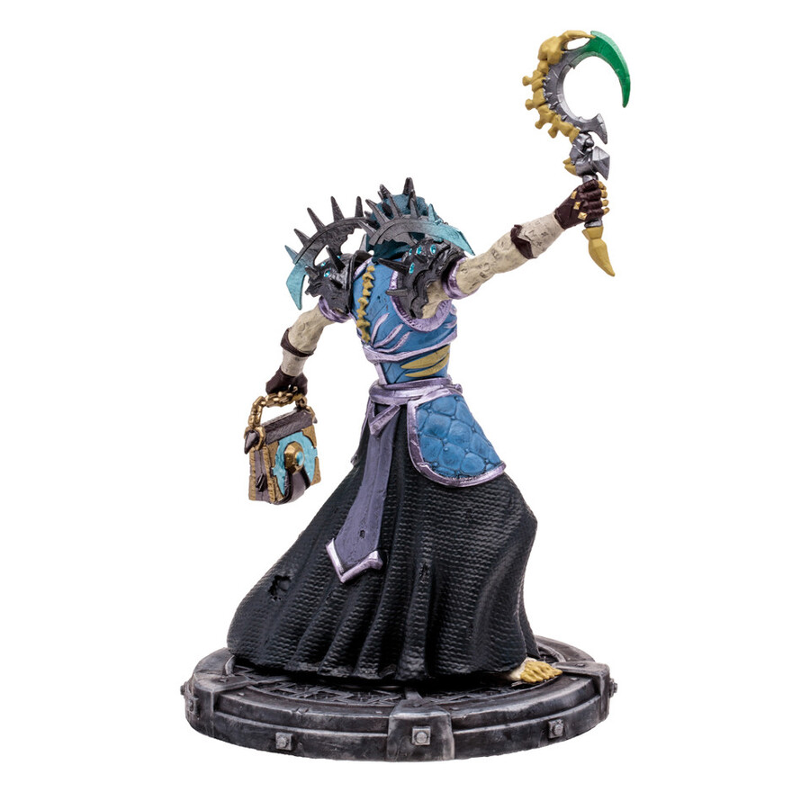 sacerdotestregone non morto epico world of warcraft figura in posa in scala 112